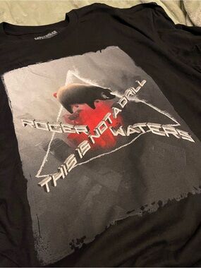 Roger Waters Rock Concert Tour Shirt